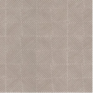 ورق جداري بلجيكي تصميم هندسي لون بني، مقاس 10 م×0.53 م | شركة ابيات