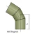 GRP Elbow 60° Diameter 1000 mm PN16, Fiberglass Polyester | Saudi Pipes Systems (SPS) - Image 2