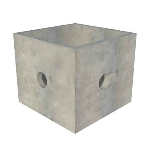 Concrete Manhole Chamber Size 80x80x80 cm | Matkel Store