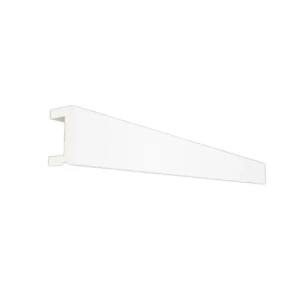Wall Cornices Exterior Design 17.5 cm Height, 10 cm Width, 2.48 m Length, White | Zakharef Company