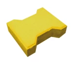 بلاط رصيف انترلوك بيهاتون  براند الارمك  سمك  6 سم اللون اصفر