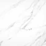 بلاط بورسلان مشاريع داخلي، تصميم رخام، سمك 10 مم، مقاس 60×60 سم، السطح حريري، لون ابيض | سيراميك الرياض