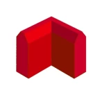 Corner Agriculture Curb, Size 25×25×30 cm, Red Color, Weight 25.5 kg