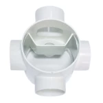   Tee Gully PVC Al-Jawdah Brand Size   3×1½×2×1½ inch Schedule 40  White Color