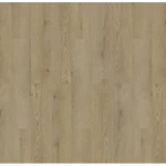SPC flooring parquet made from waterproof vinyl tiles, thickness 5 mm, beige color, model 1215