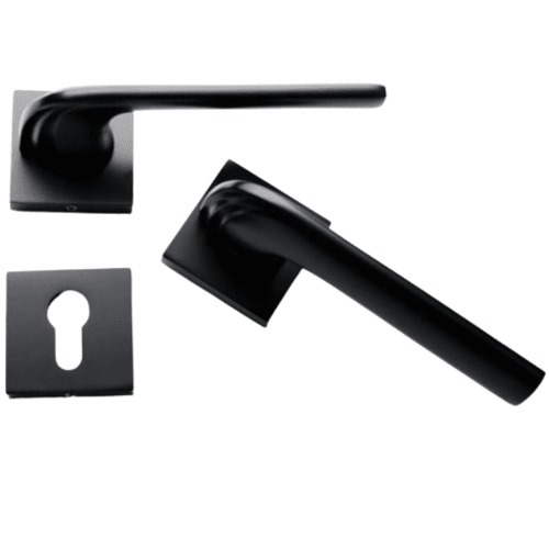 Separated Door Handle Black Color | Dar Al Nijara Company