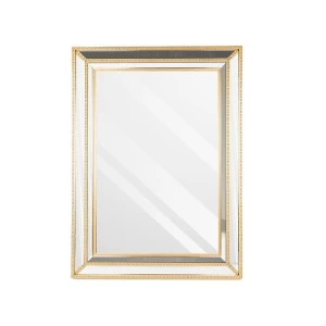 مرايا ديكور كلاسيكية 70×95 سم، لون ذهبي | 