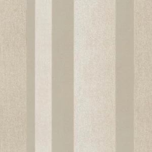 Italian Striped Wallpaper 10m x 1.06m Beige, Model 5906 | Balbaid Decor Company