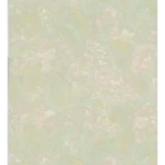 Italian Wallpaper Light Green Color, Length 10m, Width 0.73m, Model 24007