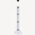 Atollo Pendant Light, Dimensions 120 x 45 x 45 cm, Clear Color