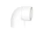 PVC Elbow 90° Schedule 40 Chanal height 160.95 mm Brand Size 110mm White Color 