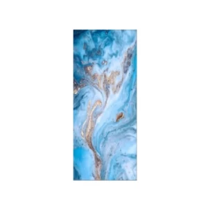 بديل الرخام المضغوط مقاس 122 × 290 سم لون أزرق | R363