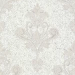 ورق جدراي كلاسيك لون رمادي فاتح، طول 10 م، عرض 1.06 م، موديل 82944 