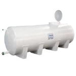 خزان مياه المنيف افقى مصنوع من فايبر جلاس سعة 50000 لتر   طول 7491 مم 