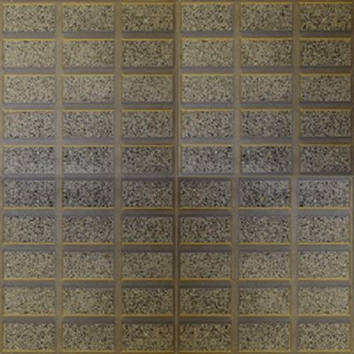 بلاط موزايكو مقاس 40×40 سم لون رصاصي 111 | مصنع الحسنية | الحسنية للبلاط والانترلوك