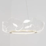 Modern Ceiling Light with Distinctive Design, Size 40 ×95 cm Height, white