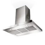 شفاط تركيب جداري ستانلس ستيل، عرض 90 سم، قوة شفط 660 م³، تحكم إلكتروني