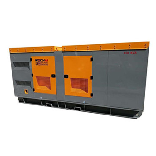 Chinese Electrical Generator 450 kVA 3 Phase, Durable Design | Weichai