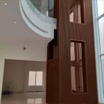 الواح جدارية خارجية WPC بني، أبعاد 290×20 سم، سماكة 2.5 سم