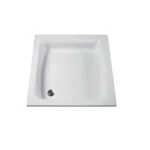 Acrylic Square Floor Bathtub, White, 70x70 cm, General, Ideal Standard Collection