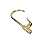 Kitchen Mixer with Flat Handle, golden Color | ASK Company