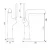 Automatic Short Washbasin Mixer Grey Color, Model LOLO | Al Muhaidib Sanitary and Ceramic - Image 2