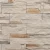Highland Cream Greek stone, dimensions 65-195x85-485 mm, thickness 20-42 mm, grey color