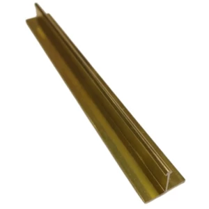 Aluminum Accessory T-Shape for Flooring 240x2x1 cm, Golden | 502404