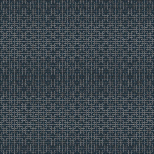 Spanish Patterned Wallpaper 10 m x 0.53 m Dark Blue, Model G56600 | Balbaid Decor Company