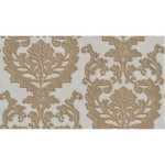 ورق جدران تصميم كلاسيك مقاس 10 م×1.06 م، لون بيج، موديل 38019