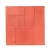 Concrete Floor Panels Interlocking Squares Design, Size 40x40x4 cm, Light Red Color | Al Sarif Company