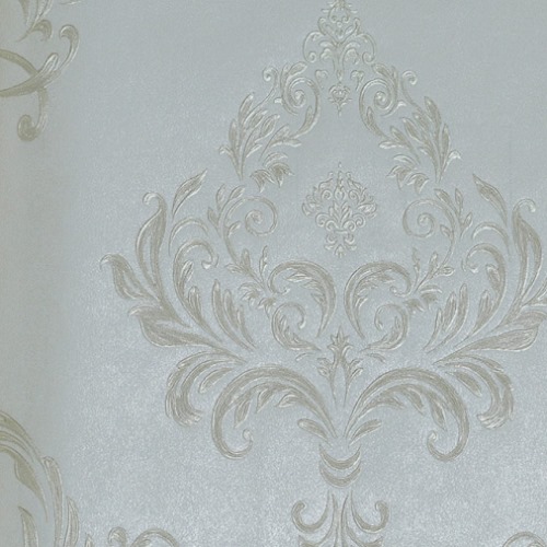 Tree-Patterned Wallpaper Vinyl Cover 15.6m x 106cm Golden Cyan | Luxury line