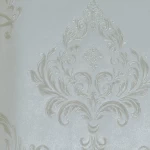 Tree-Patterned wallpaper, vinyl cover, length 15.6 m, width 106 cm, golden cyan color, model 1140-1