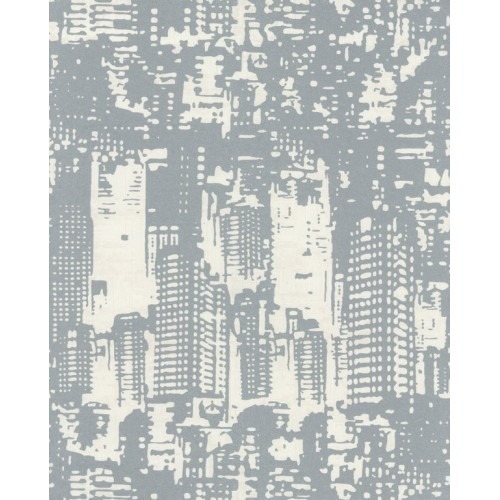 Italian Wallpaper 10m x 0.53m Gray, Model 57041 | Balbaid Decor Company