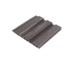 Wood replacement for facades brown color size 290 x 20 cm So0078 model