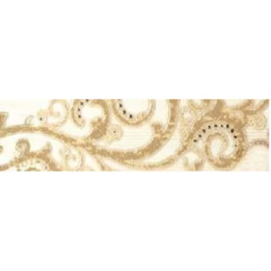 Wall Tiles 5.5x20 cm, Listel Gold Color | Future Ceramic Company