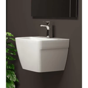 Hanging Bath Washbasin 44.5x54.5x38 cm Off White | Saudi Ceramics