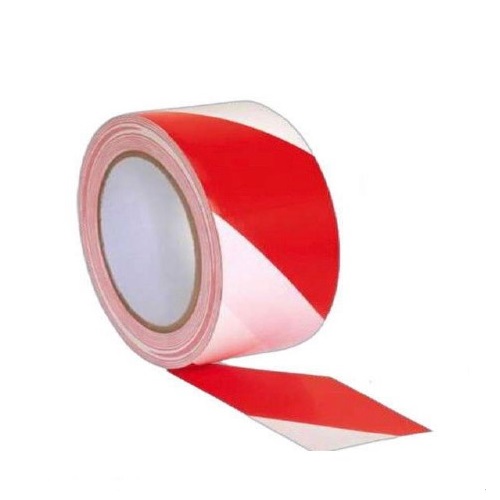 شريط تحذير مقاس 2 انش، طول 200 متر، لون احمر×ابيض | 