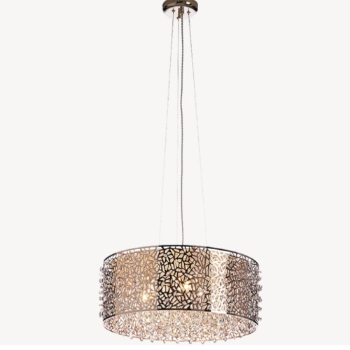 Ceiling Pendant Light 55x55x142 cm Copper Color | Abyat Company