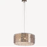 Ceiling Pendant Light, Copper Color, Length 55 cm, Width 55 cm, Height 142 cm
