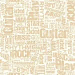 American wall Covering for youth and children, size 10 m x 0.53 m, beige color, model GK8827 