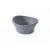 Plastic Planter, Size 42×45 cm, Round Shape, Dark Gray