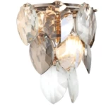 Modern Golden Wall Sconces, 28 cm Height, 18 cm Width