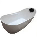 White Modern Royal Bathtub, Size 74x150 cm