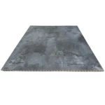 Wood alternative for decoration, size 60 cm x 2.9 meters rectangle, plain color, snowy gray