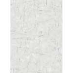 ورق حائط الماني نقشات مقاس 10 م× 0.53 م، لون رمادي شاحب، موديل 1031531  