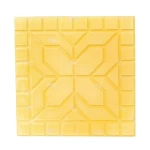 Concrete Tile, Size 40x40x4 cm, Yellow Color | Al Sarif Company