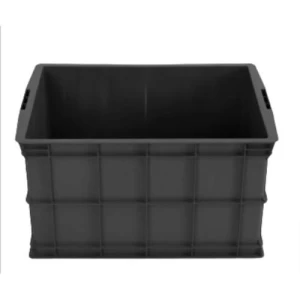 HDPE Multipurpose Storage Container 75×57×41 cm, Dark Gray | AL-FURIDI FACTORY FOR PLASTIC INDUSTRIES