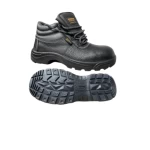 ULTIMA safety shoes Leather, Weight 500g, Size 44, Slip Resistant, Black Color, thickness 1.7mm