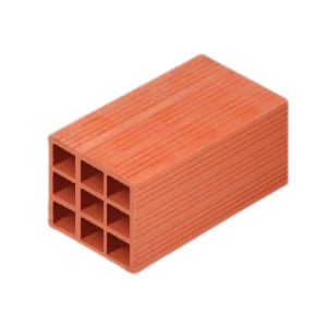 Hollow Red Bricks Height 20 cm Size 40×20 cm Weight 9.2 kg | Saudi Ceramics